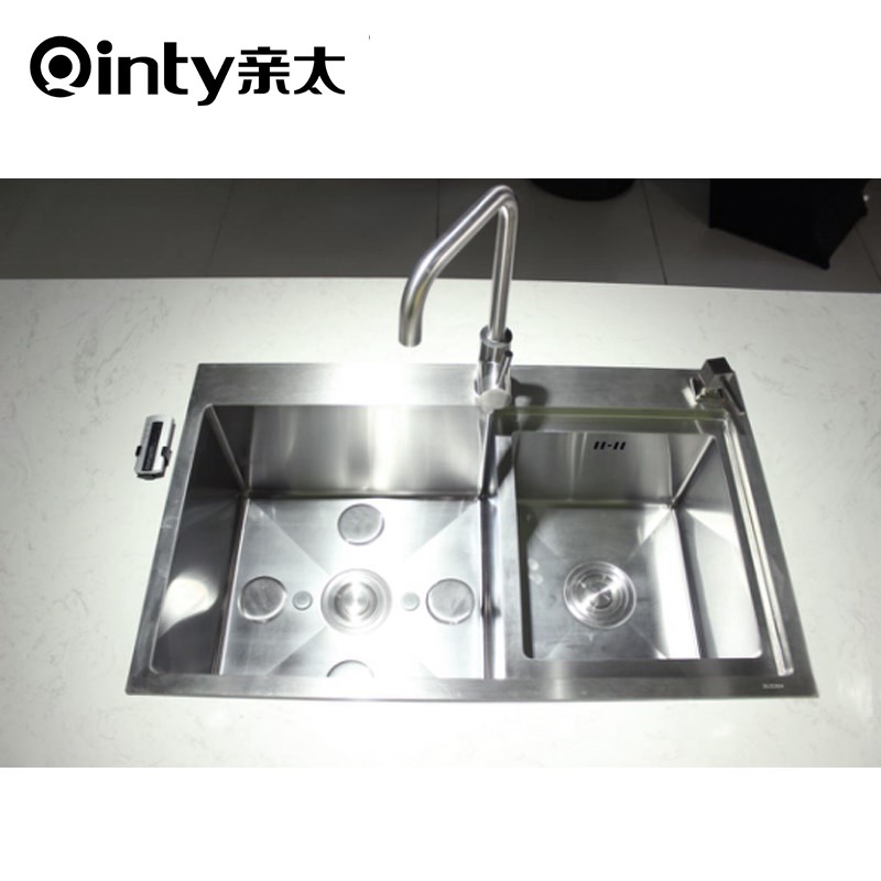 QT-1178 家用一體式水槽超聲波洗菜機